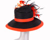 Women's Straw Derby Church Hats -3092